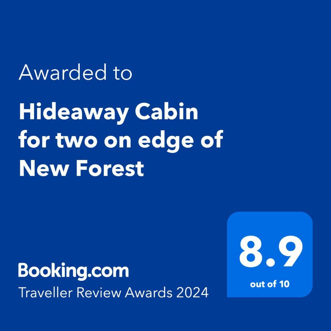 Hinton  Hideaway Cabin For Two On Edge Of New Forest מראה חיצוני תמונה